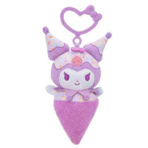 HKT - Plush Clip (Clip-On Plush) (Ice Cream) (Kuromi) W1